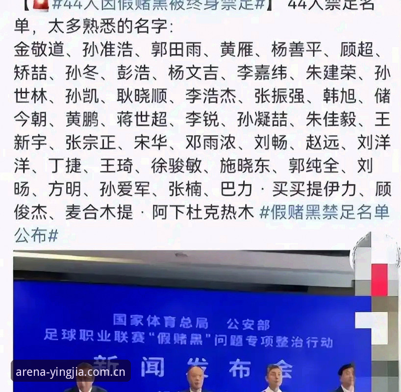 盈嘉体育投注平台 中国足协第三批禁足名单全面解析:17人终身禁赛,48人面临重罚